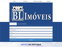 Tablet Screenshot of blimoveisitupeva.com.br